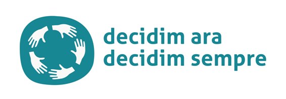 Logotip i lema de l’objectiu Catalunya Democràcia Plena
